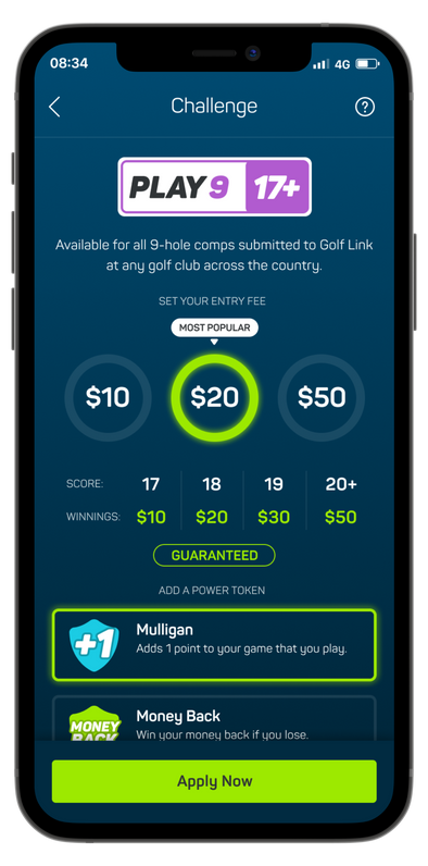 MoneyShot App - Play 9-hole